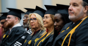 Stark students at a graduation ceremony