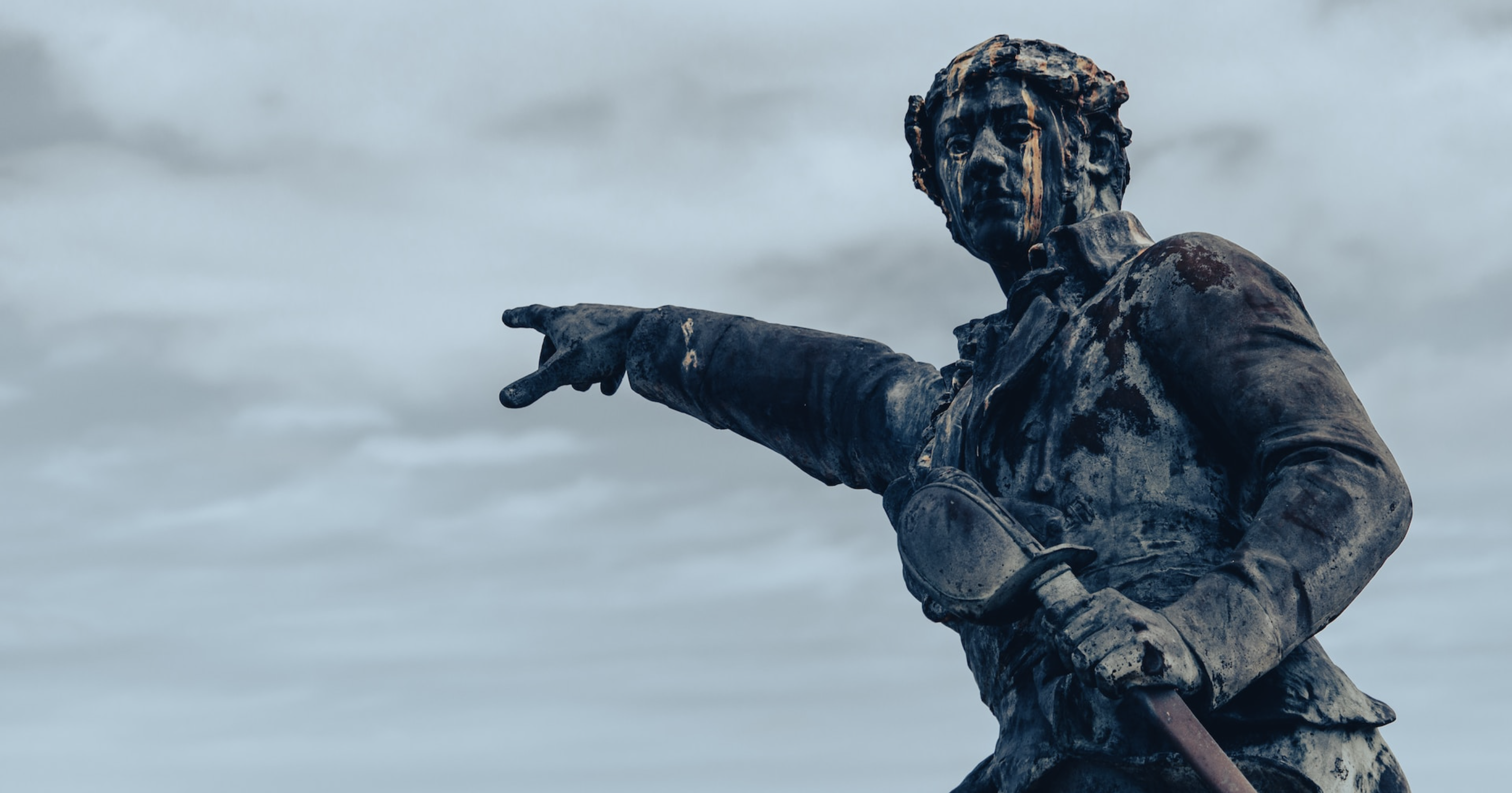 Statue in Saint-Malo, France